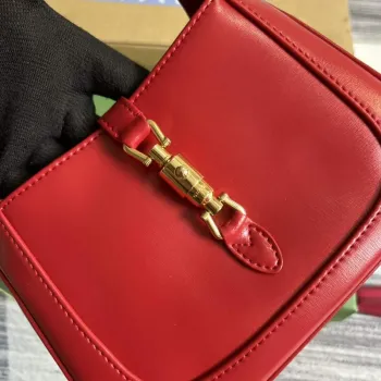 Gucci 637091 Jackie 1961 mini shoulder bag Red