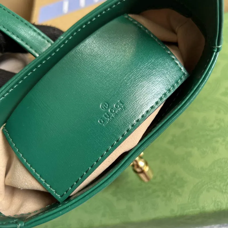 Gucci 637091 Jackie 1961 mini shoulder bag Green