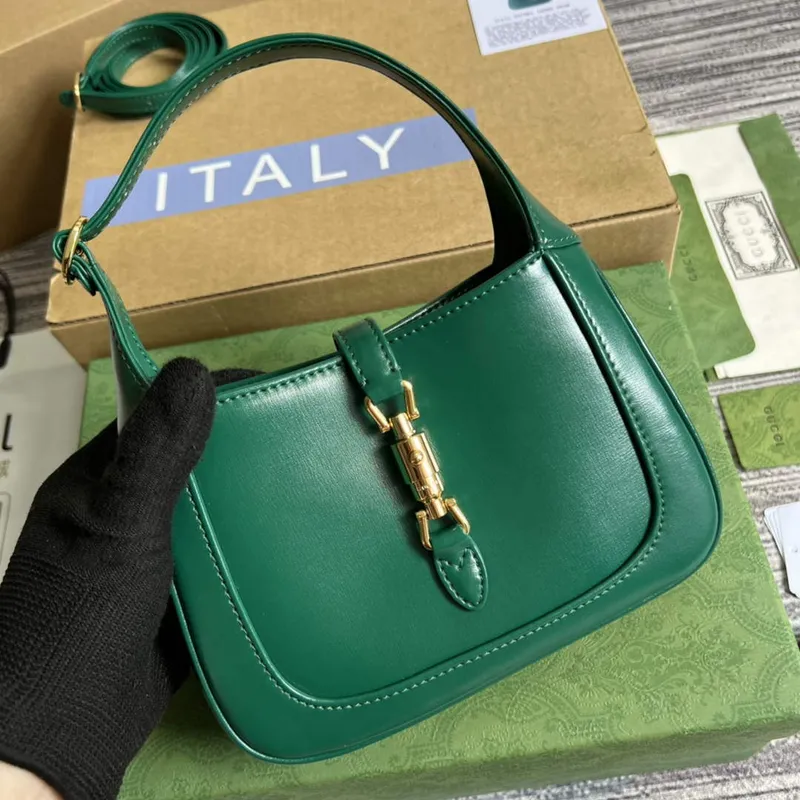Gucci 637091 Jackie 1961 mini shoulder bag Green