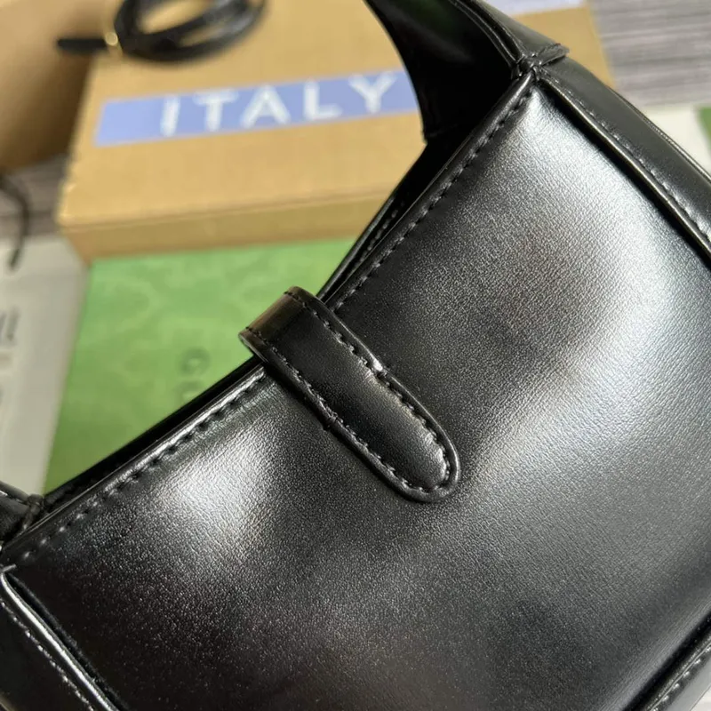 Gucci 637091 Jackie 1961 mini shoulder bag Black