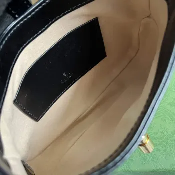 Gucci 637091 Jackie 1961 mini shoulder bag Black