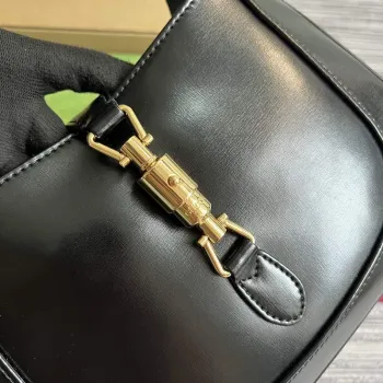 Gucci 636709 Jackie 1961 Small shoulder Bag Black