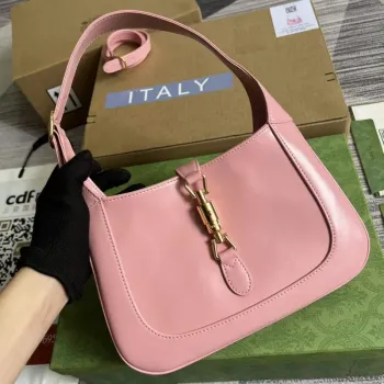 Gucci 636709 Jackie 1961 Small Shoulder Bag Pink