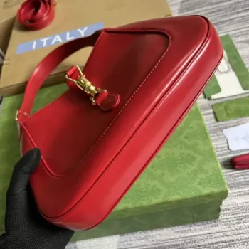 Gucci 636709 Jackie 1961 Small Shoulder Bag Red