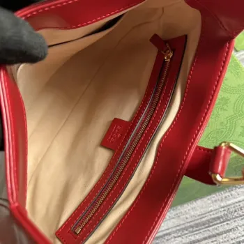 Gucci 636709 Jackie 1961 Small Shoulder Bag Red