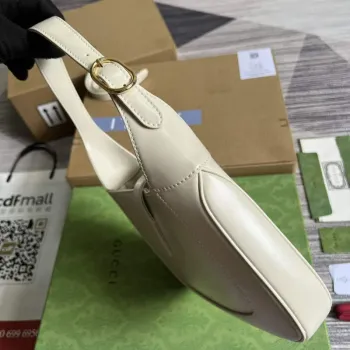 Gucci 636709 Jackie 1961 Small Shoulder Bag White