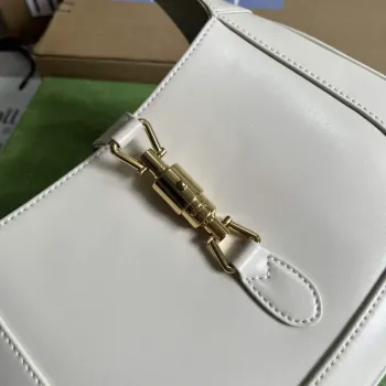 Gucci 636709 Jackie 1961 Small Shoulder Bag White