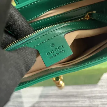 Gucci 636709 Jackie 1961 Small Shoulder Bag Green