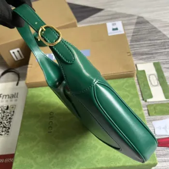 Gucci 636709 Jackie 1961 Small Shoulder Bag Green