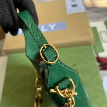 Gucci 699651 Jackie 1961 Mini Shoulder Bag Green