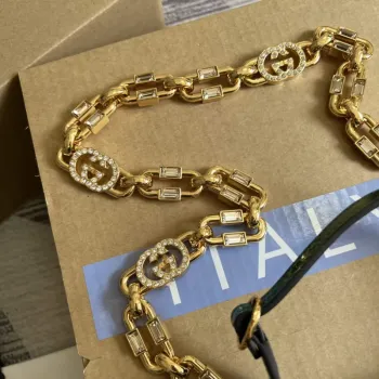 Gucci 699651 Jackie 1961 Mini Shoulder Bag Green