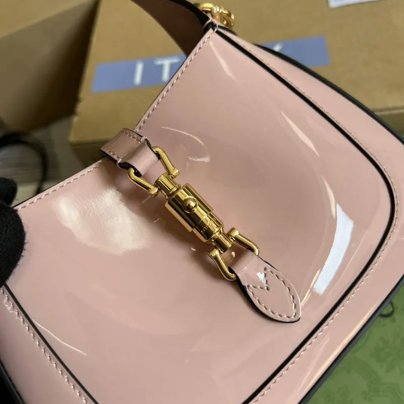 Gucci 699651 Jackie 1961 Mini Shoulder Bag Pink