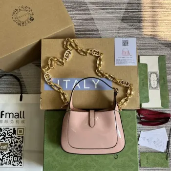 Gucci 699651 Jackie 1961 Mini Shoulder Bag Pink