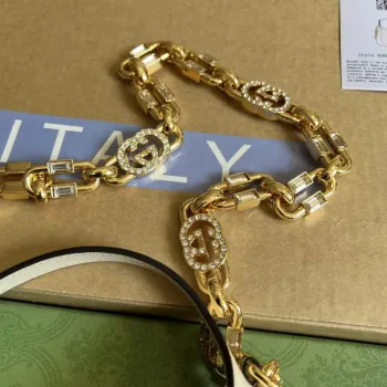 Gucci 699651 Jackie 1961 Mini Shoulder Bag White