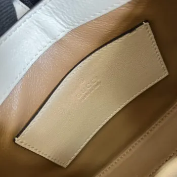 Gucci 699651 Jackie 1961 Mini Shoulder Bag White