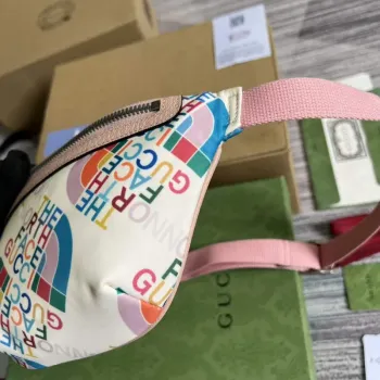 Gucci 650299 The North Face x Gucci belt bag Pink