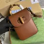 Gucci 702106 Bamboo Mini Handbag Brown