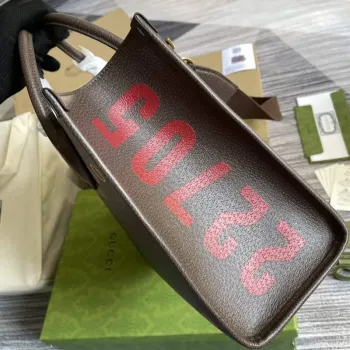 Gucci 680956 Exquisite Gucci Small Tote Bag Brown