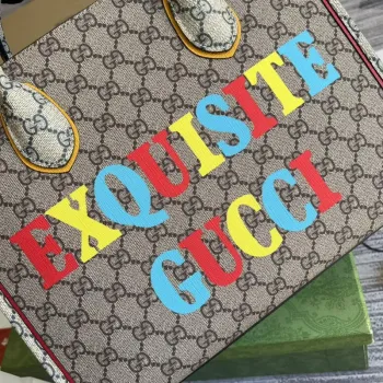 Gucci 680956 Exquisite Gucci Small Tote Bag Beige