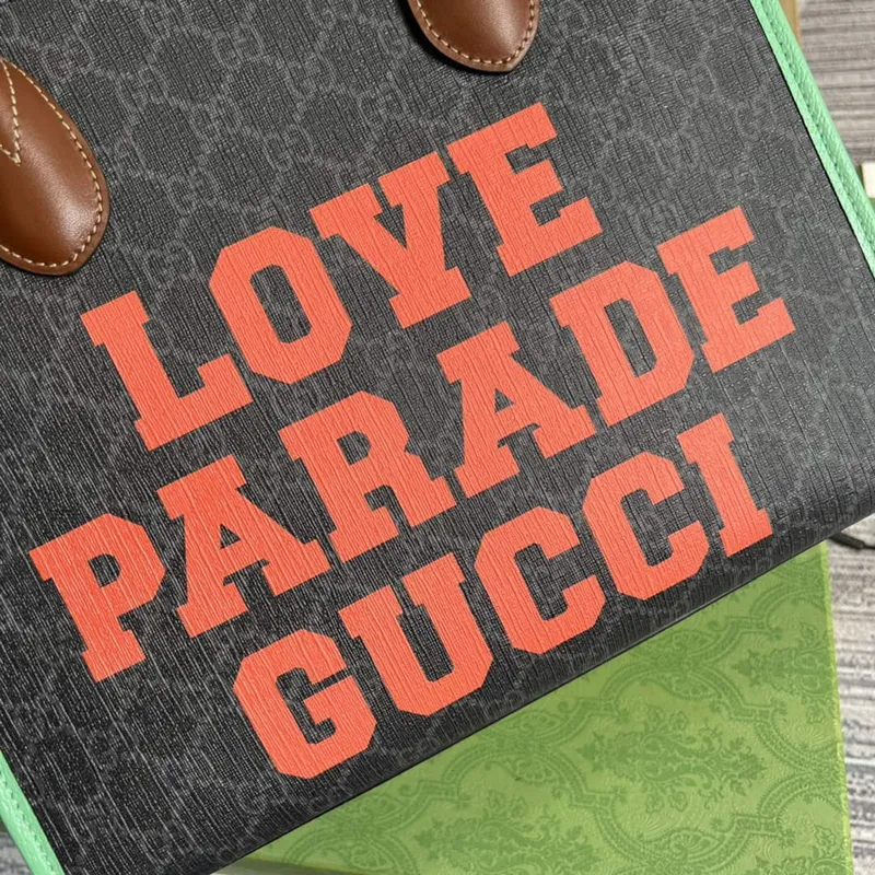 Gucci 680956 Exquisite Gucci Small Tote Bag Green