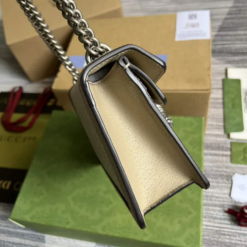 Gucci 499623 Dionysus small GG bag Oatmeal