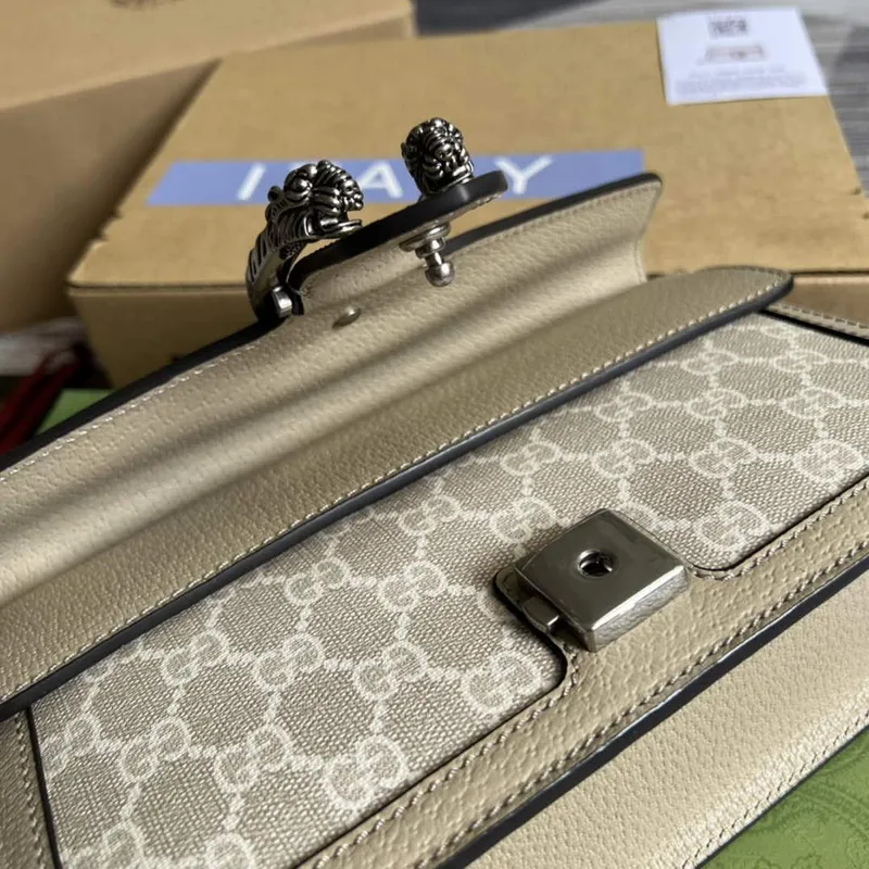 Gucci 499623 Dionysus small GG bag Oatmeal