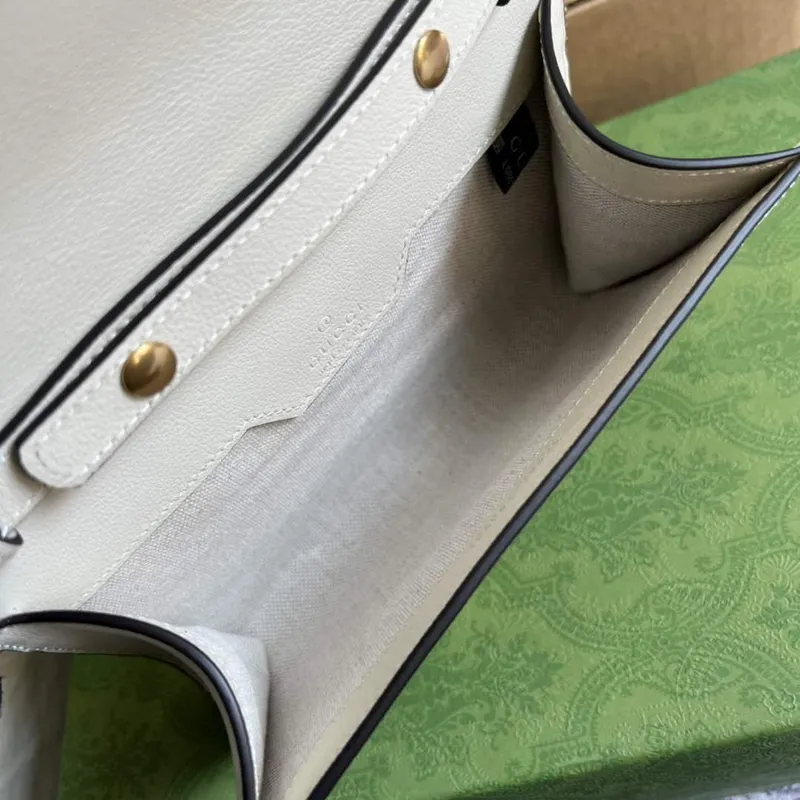 Gucci 675795 Gucci Diana mini shoulder bag White