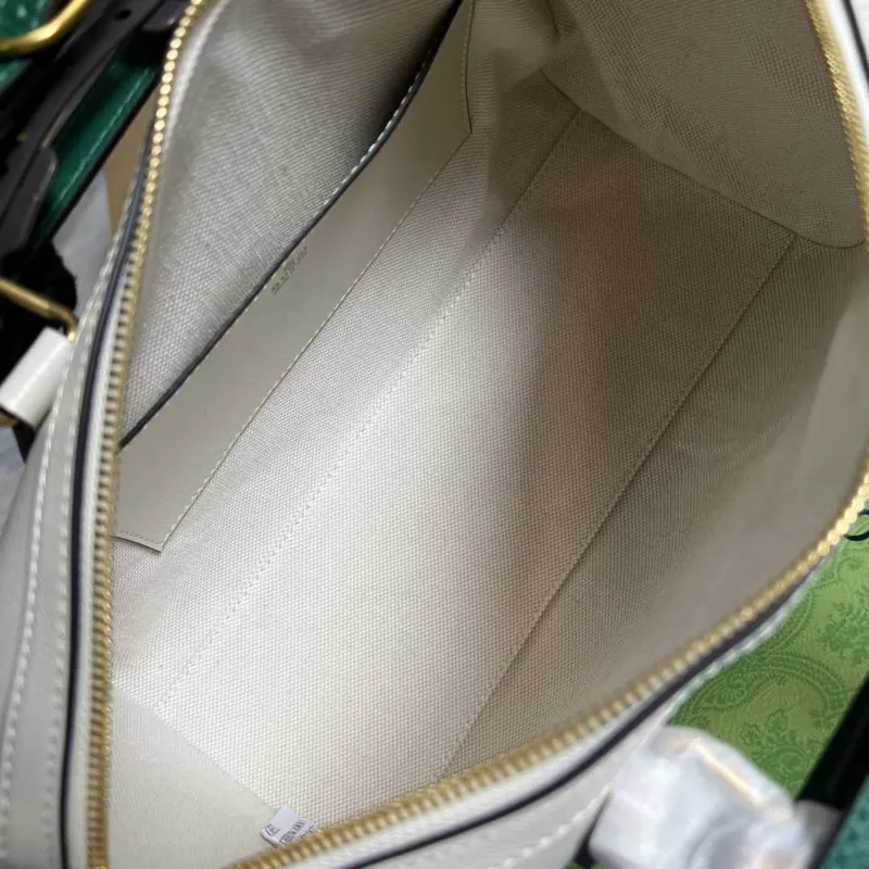 Gucci 655663 Gucci Diana Japan Limited Small Top Handle Bag White