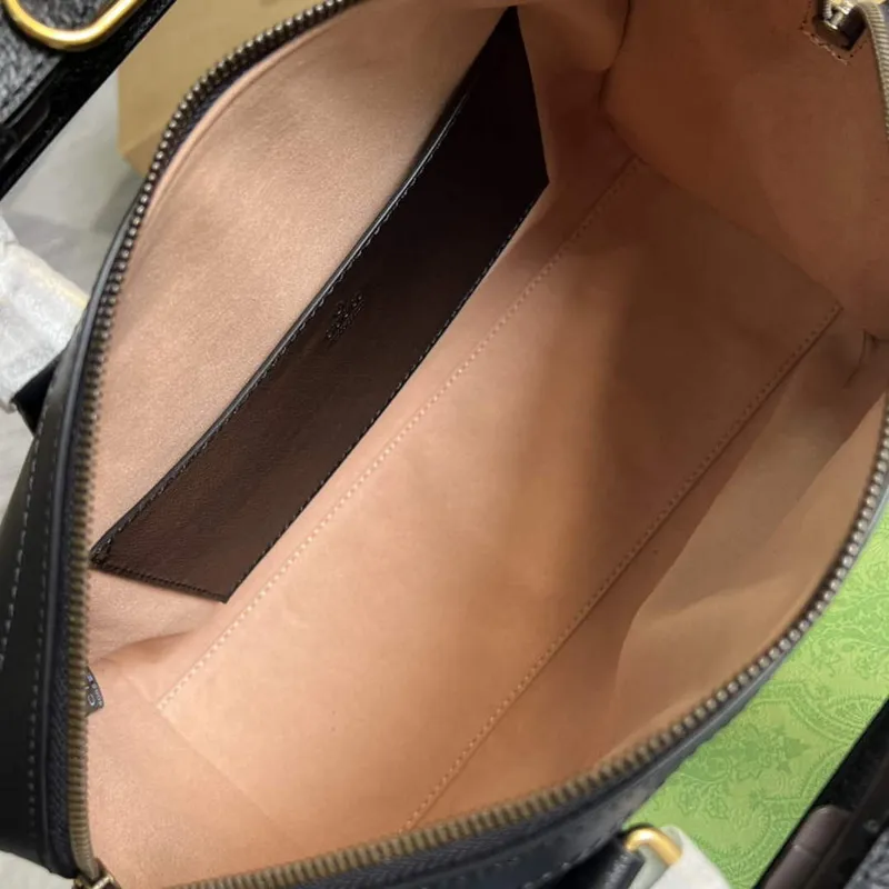 Gucci 655663 Gucci Diana Japan Limited Small Top Handle Bag Black