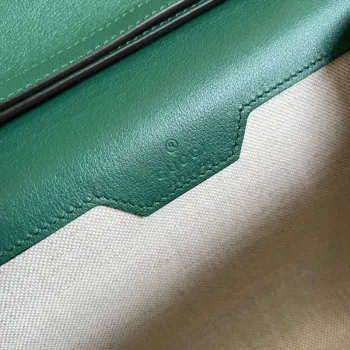 Gucci 675794 Gucci Diana Small Shoulder Bag Green