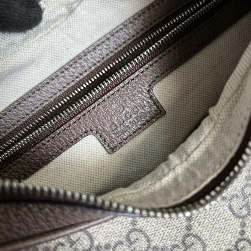 Gucci 702823 Gucci Attache large shoulder bag Beige and ebony