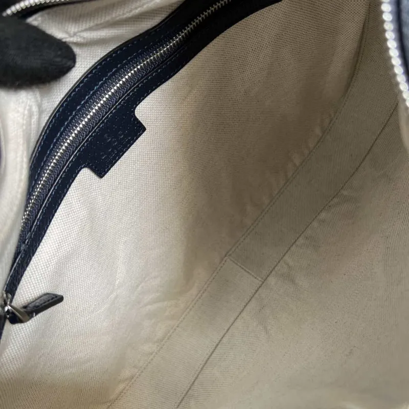 Gucci 702823 Gucci Attache large shoulder bag Beige and blue