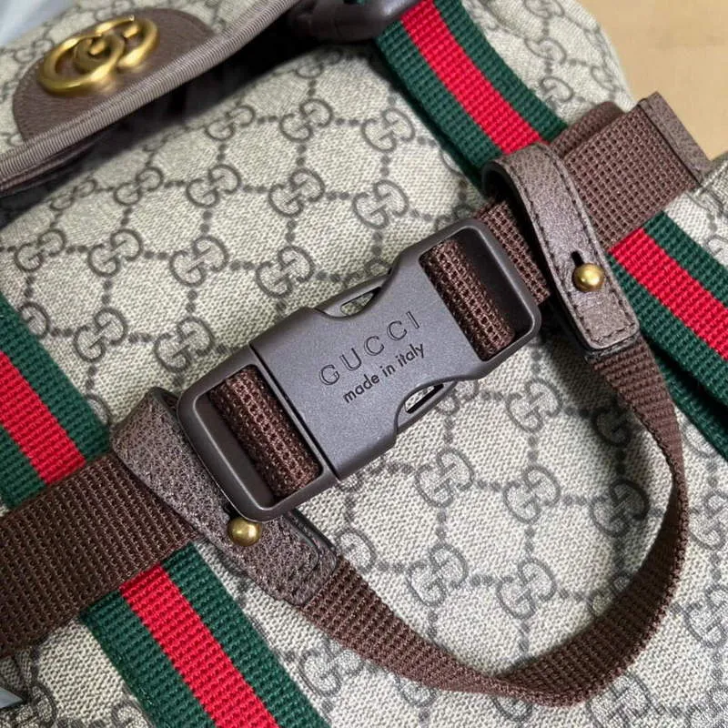 Gucci 690999 Webbing GG Skateboard Backpack