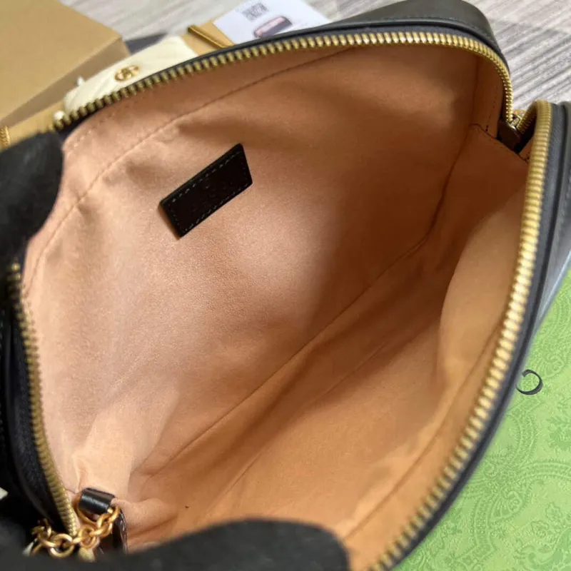 Gucci 699758 Double G multi use mini bag Black