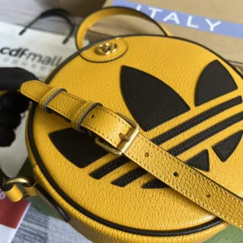 Adidas x Gucci Ophidia shoulder bag 702626 Yellow leather