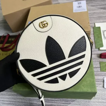 Adidas x Gucci Ophidia shoulder bag 702626 White leather