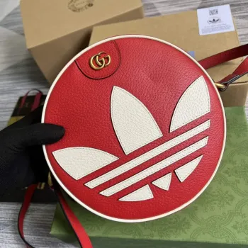 Adidas x Gucci Ophidia shoulder bag 702626 Red leather