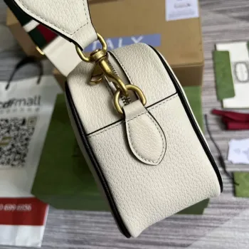 Adidas x Gucci small shoulder bag 702427 White leather