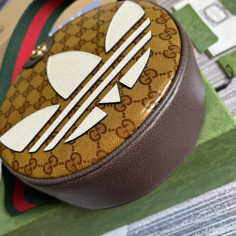 Adidas x Gucci  702640 Ophidia small shoulder bag Beige and brown