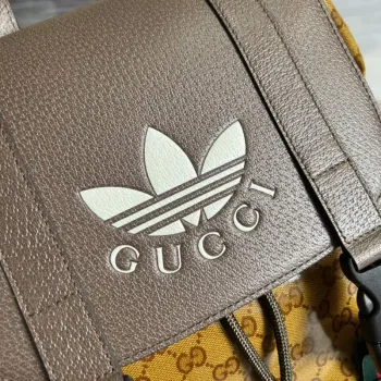Adidas  x Gucci backpack  495563 Beige and brown
