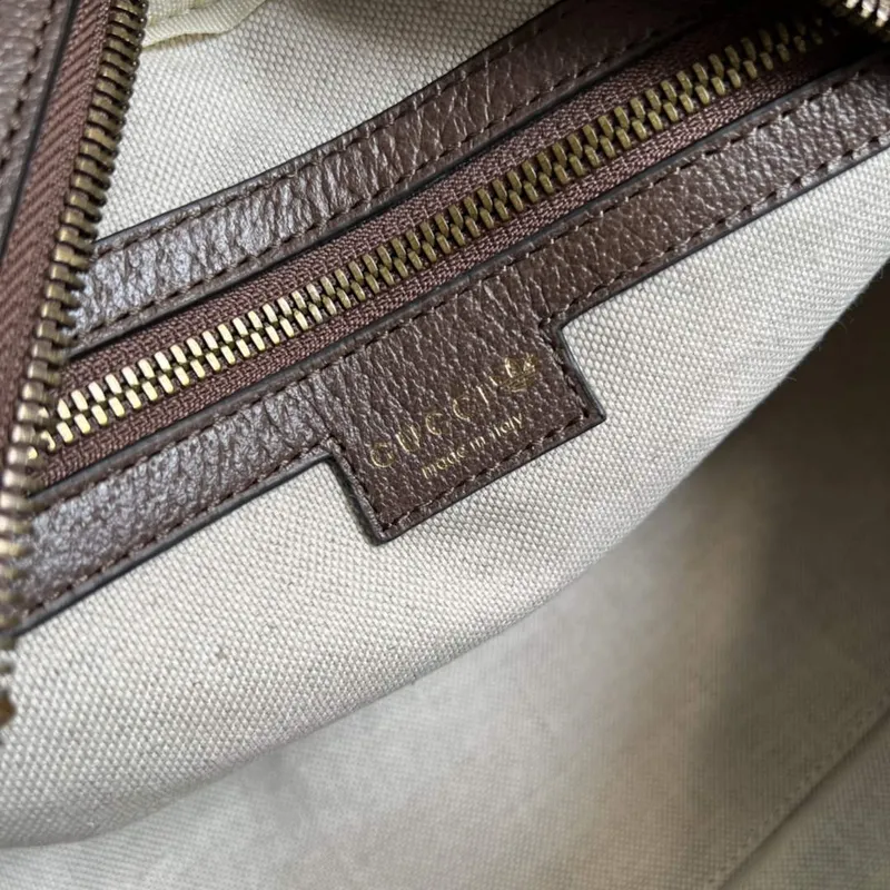 Adidas x Gucci 702397 mini duffle bag brown