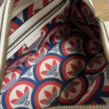 Adidas x Gucci 702397 mini duffle bag White