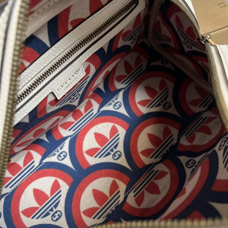 Adidas x Gucci 702397 mini duffle bag White