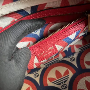 Adidas x Gucci 702397 mini duffle bag Red