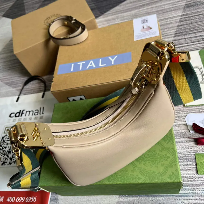 Gucci 699409 Gucci Attache small shoulder bag Khaki