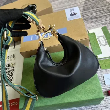 Gucci 699409 Gucci Attache small shoulder bag Black