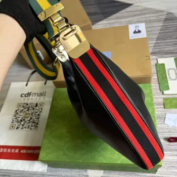 Gucci 702823 Gucci Attache large shoulder bag Black