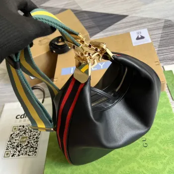 Gucci 702823 Gucci Attache large shoulder bag Black