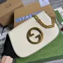 Gucci 699268 Gucci Blondie shoulder leather bag White
