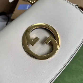 Gucci 698643 Gucci Blondie mini leather bag White